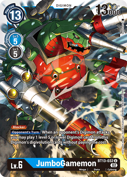 JumboGamemon, BT13-032
