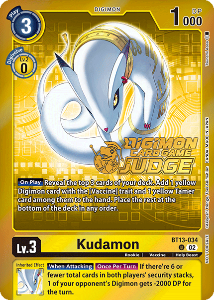 Kudamon, BT13-034-p1