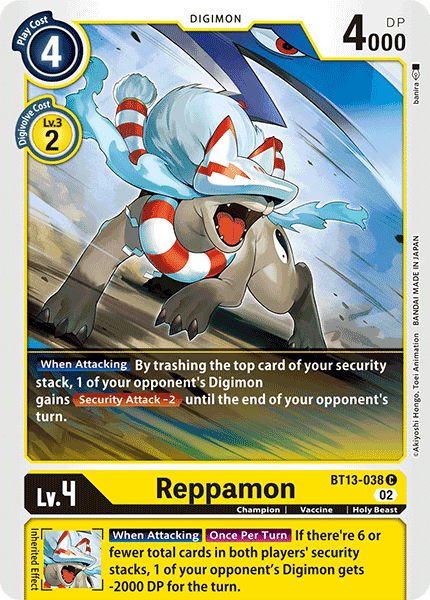 Reppamon, BT13-038