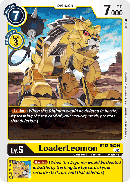 LoaderLeomon, BT13-043
