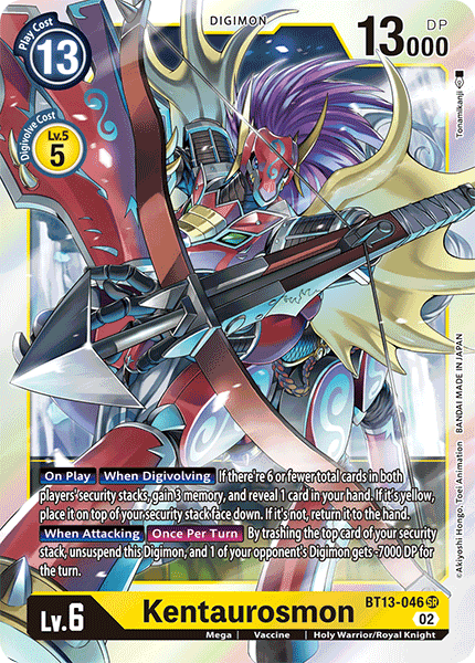 Kentaurosmon, BT13-046