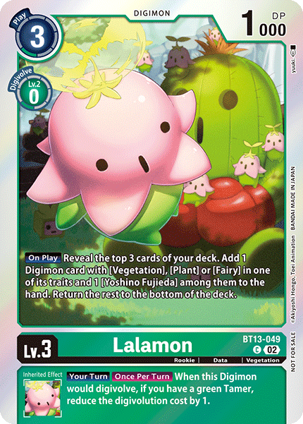 Lalamon, BT13-049-p1