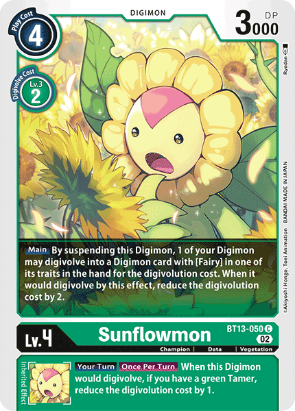 Sunflowmon, BT13-050