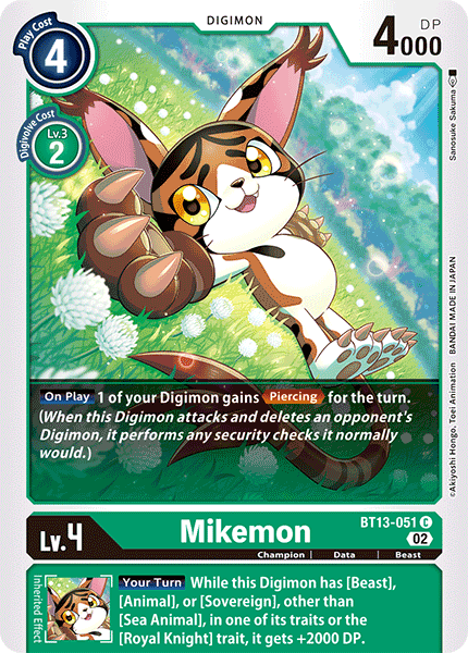 Mikemon, BT13-051