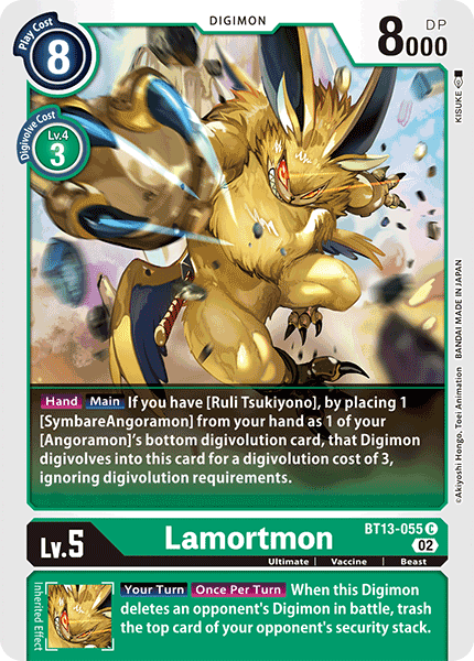 Lamortmon, BT13-055