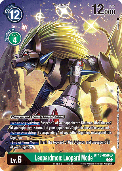 Leopardmon: Leopard Mode, BT13-058-p1
