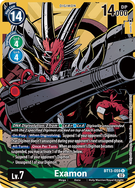 Examon, BT13-059-p1