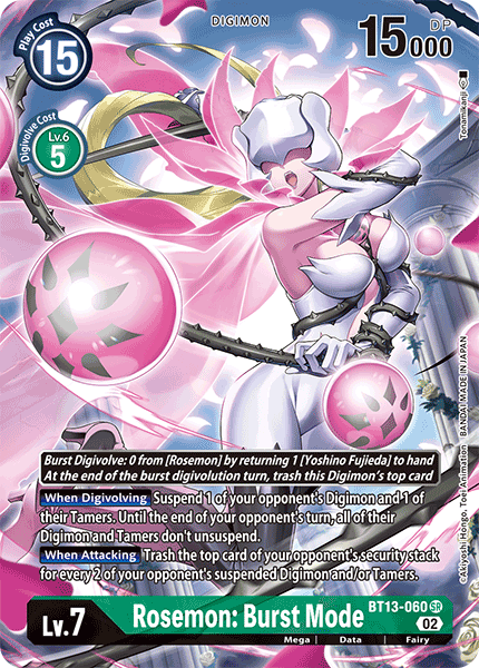 Rosemon: Burst Mode, BT13-060-p1