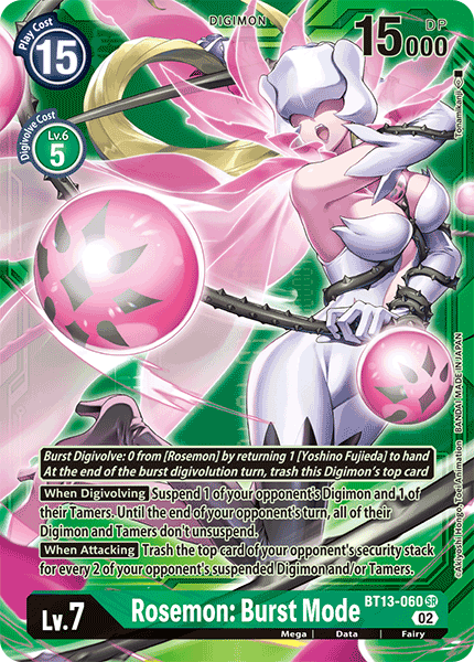 Rosemon: Burst Mode, BT13-060-p2