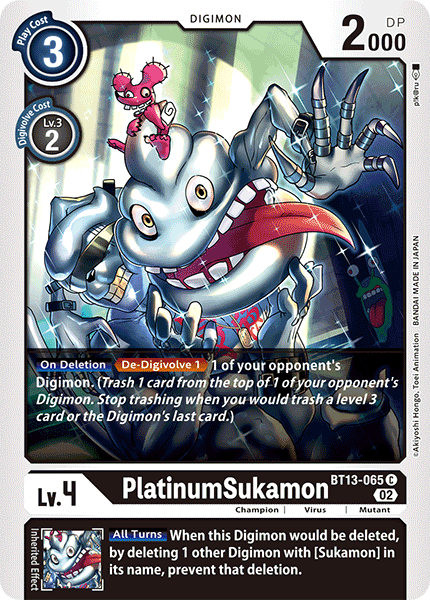PlatinumSukamon, BT13-065