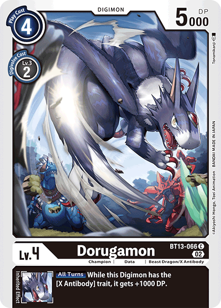 Dorugamon, BT13-066