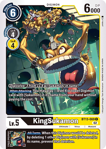 KingSukamon, BT13-069