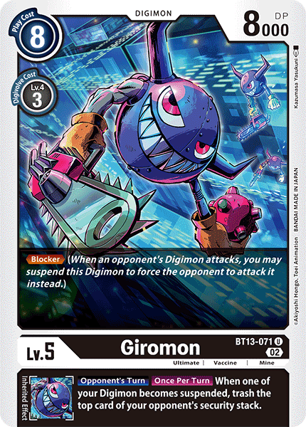Giromon, BT13-071