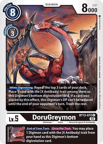 DoruGreymon, BT13-072