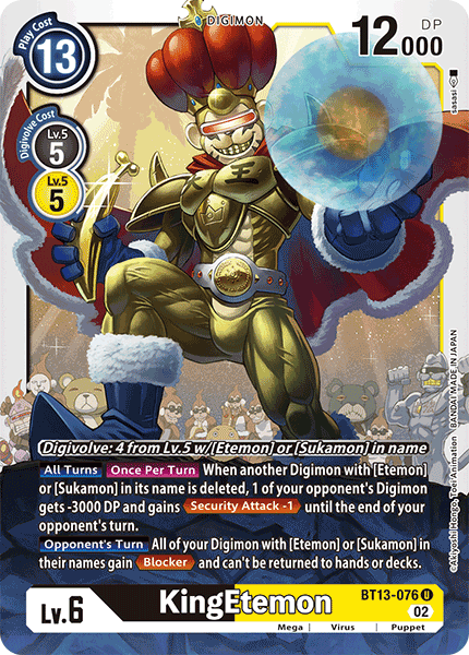 KingEtemon, BT13-076