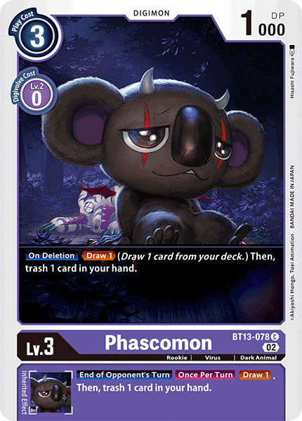 Phascomon, BT13-078