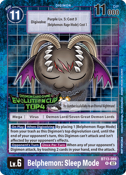 Belphemon: Sleep Mode, BT13-088-p3