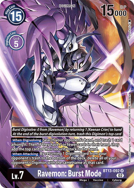 Ravemon: Burst Mode, BT13-092-p1