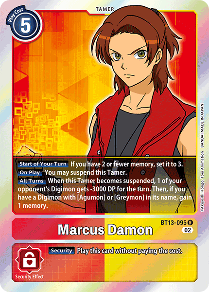 Marcus Damon, BT13-095