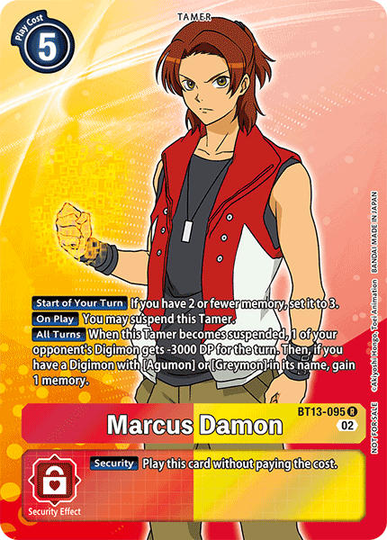 Marcus Damon, BT13-095-p1