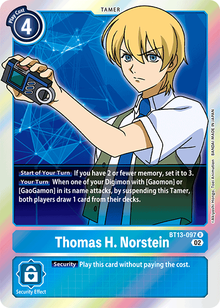 Thomas H. Norstein, BT13-097