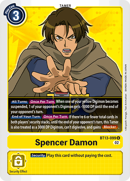 Spencer Damon, BT13-099