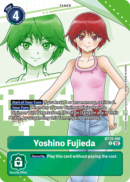 Yoshino Fujieda, BT13-100-p2