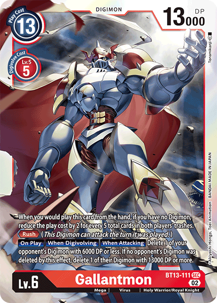 Gallantmon, BT13-111