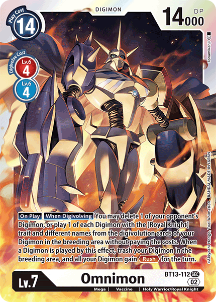 Omnimon, BT13-112
