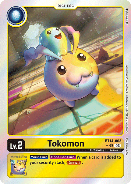 Tokomon, BT14-003-p1