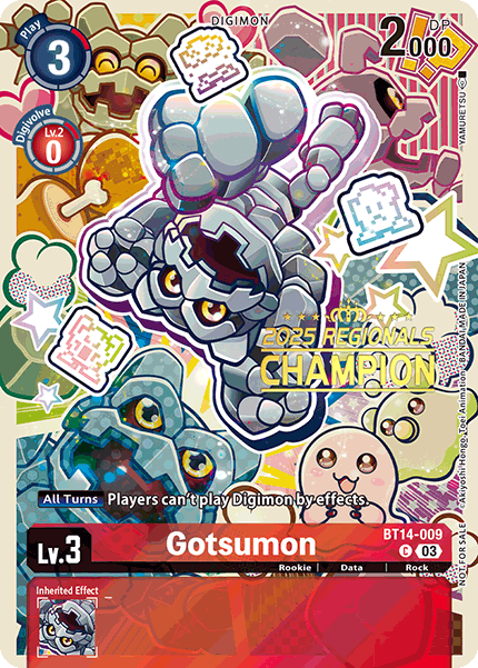 Gotsumon, BT14-009-p1