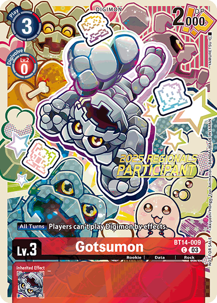 Gotsumon, BT14-009-p3