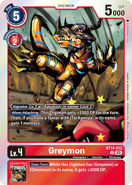 Greymon, BT14-012
