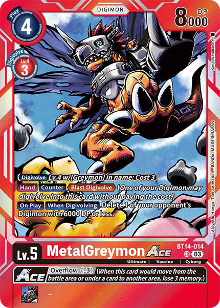MetalGreymon ACE, BT14-014
