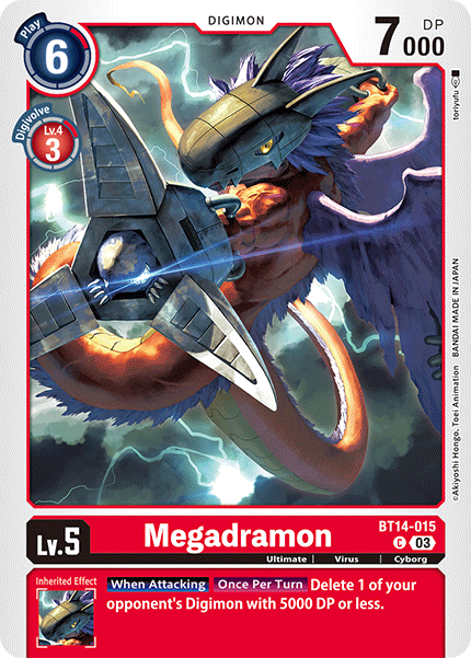 Megadramon, BT14-015
