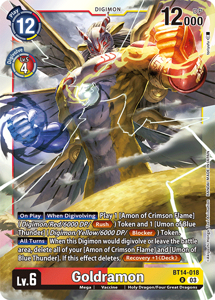 Goldramon, BT14-018