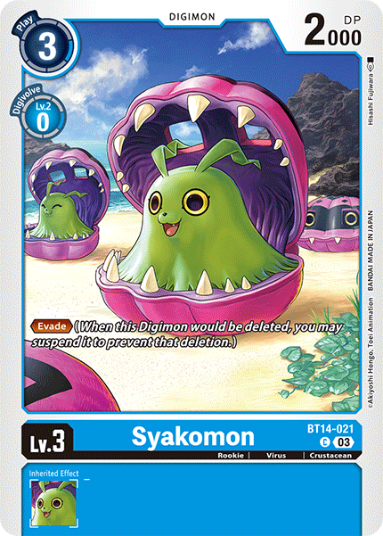 Syakomon, BT14-021