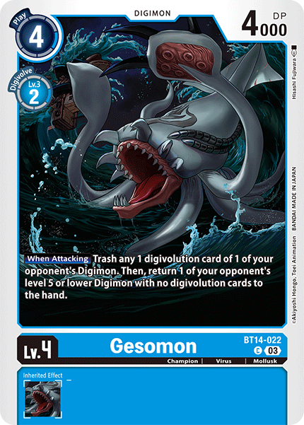 Gesomon, BT14-022