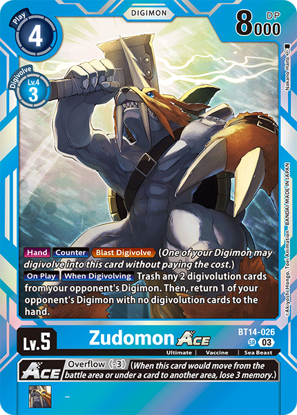 Zudomon ACE, BT14-026