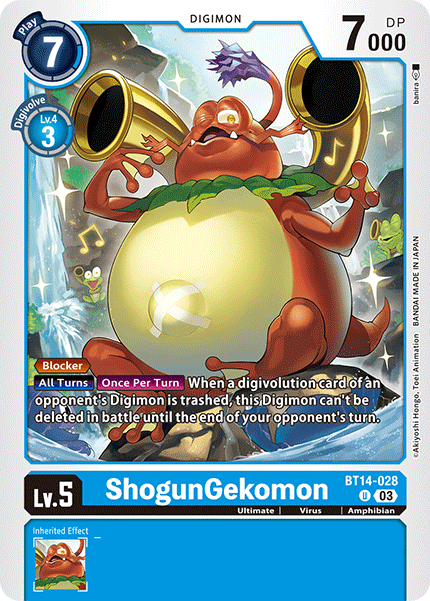 ShogunGekomon, BT14-028