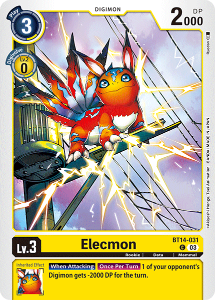 Elecmon, BT14-031