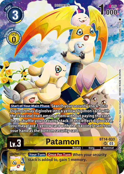 Patamon, BT14-033-p2