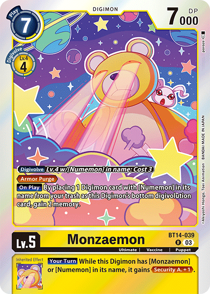 Monzaemon, BT14-039