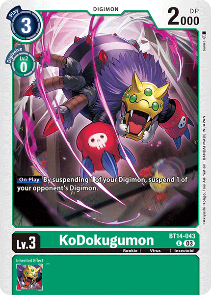 KoDokugumon, BT14-043