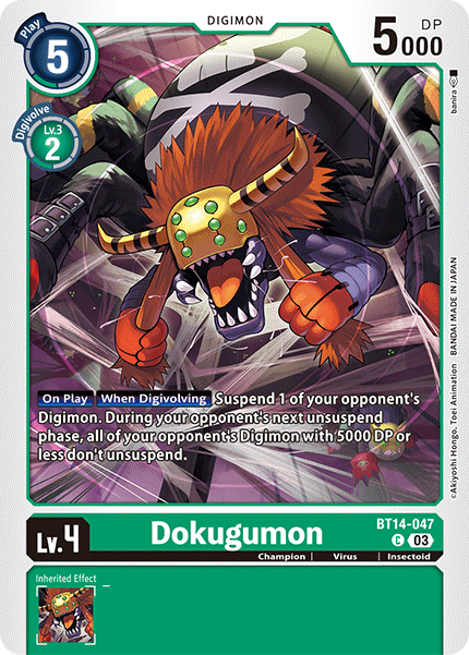 Dokugumon, BT14-047