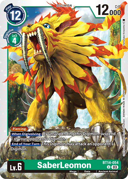 SaberLeomon, BT14-054