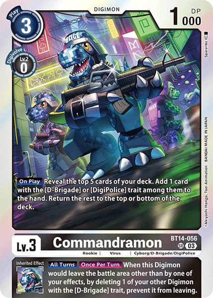 Commandramon, BT14-056