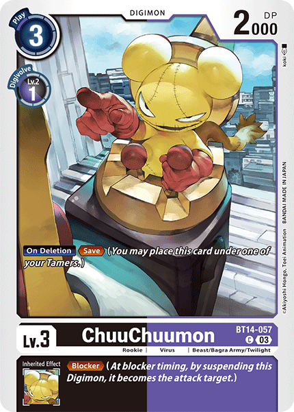 ChuuChuumon, BT14-057