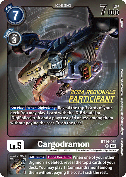 Cargodramon, BT14-064-p1