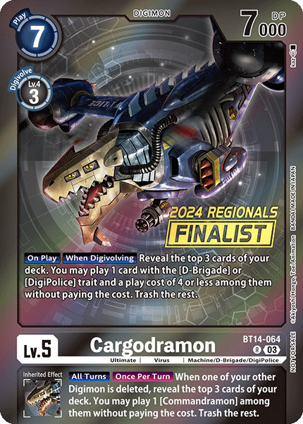 Cargodramon, BT14-064-p2